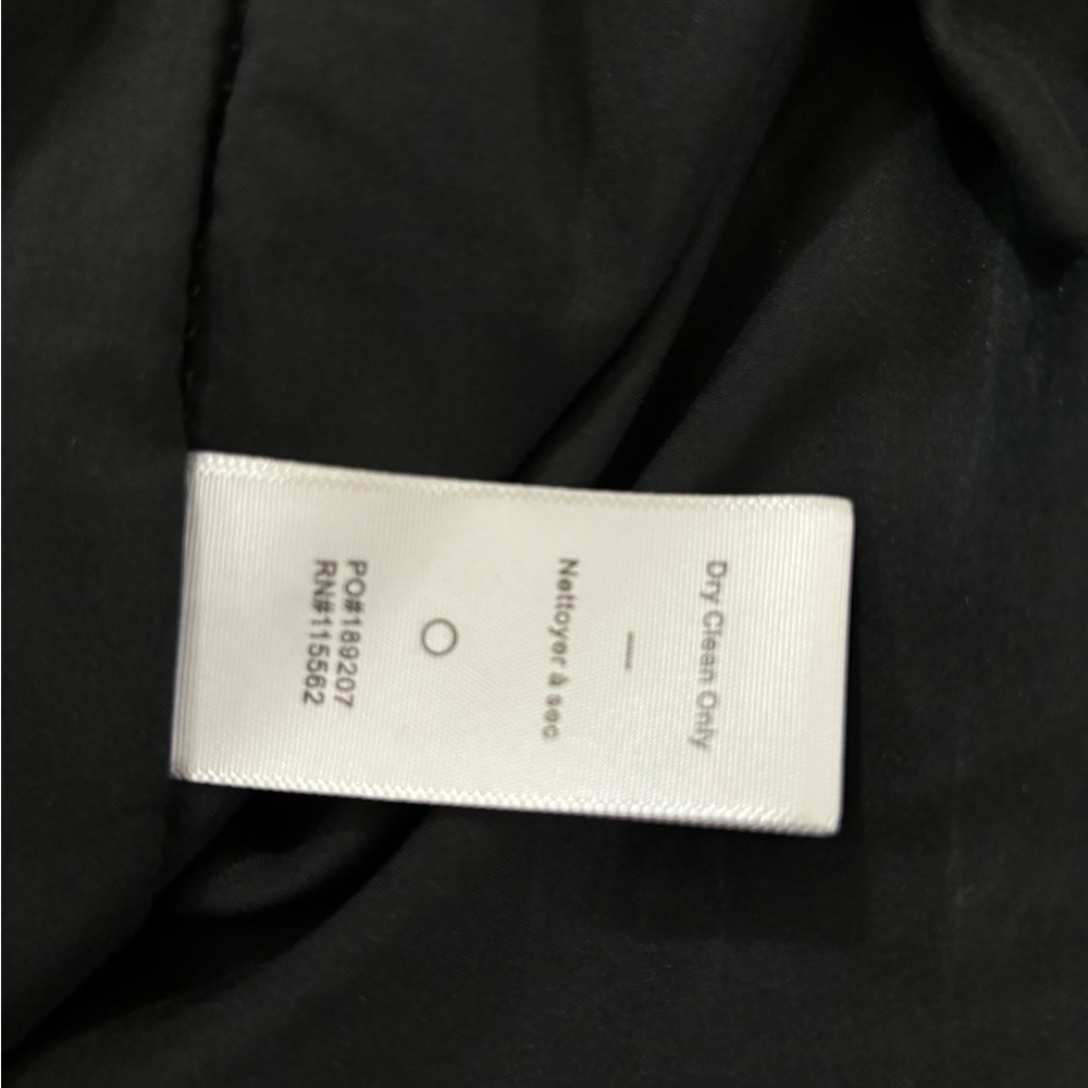 Likely Gwendolyn Ruched Black Metallic Shimmer Mini Dress - Picture 12 of 14